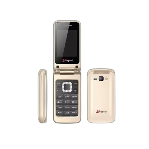 Kgtel telephone à clapet 2 cartes sim batterie 2000mah radio fm sans fil