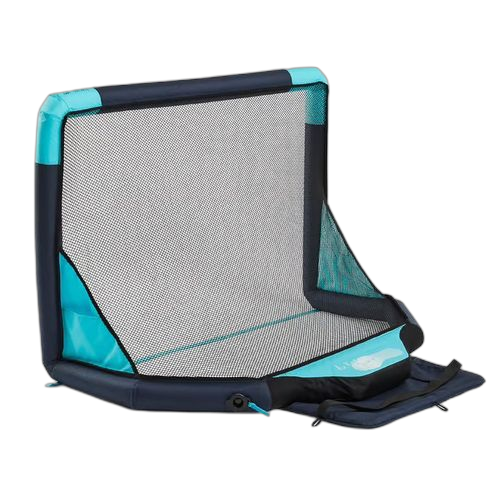Kipsta but de football gonflable air kage pump bleu / turquoise