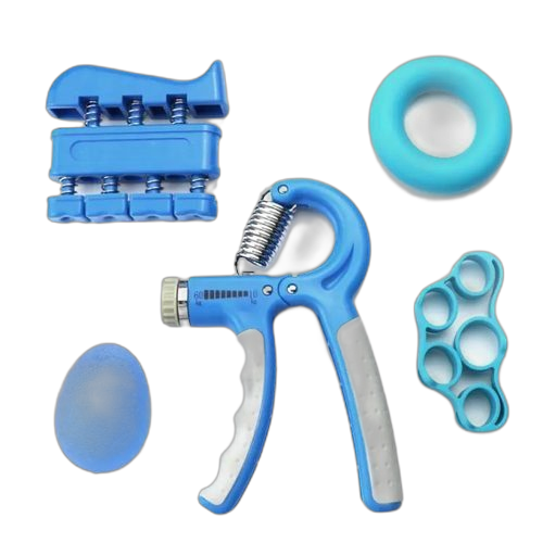 Kit d'entraînement muscleurs de main exerciseur renforcement des poignées & des avant bras noir