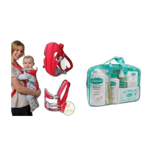 Kit kangourou baby career rose + gamme babymed