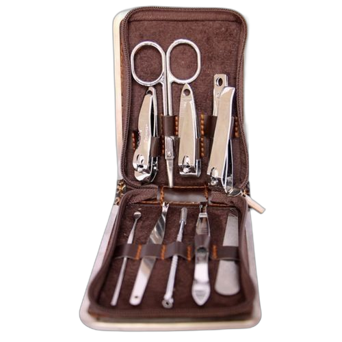 Kit manicure pédicure ongles de 9 pièces
