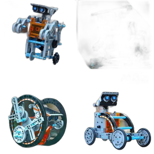 Kit robot solaire scientifique 12 en 1 pour enfants de 8 à 13 ans