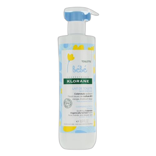 Klorane bébé lait de toilette visage, main et siège