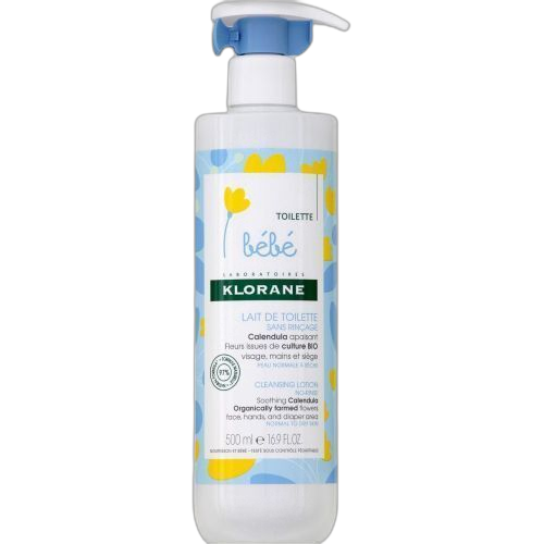 Klorane lait de toilette bébé 750 ml