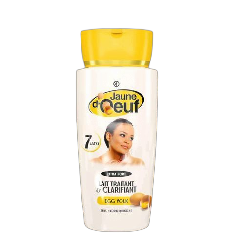 Lait de corps éclaircissant jaune d'œuf
