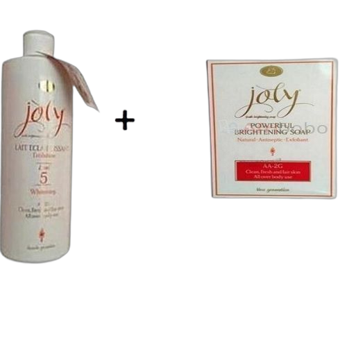Lait de corps joly 400 ml + savon gommant 200 g