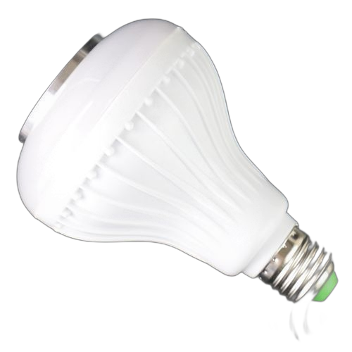 Lampe avec haut parleur bluetooth 7w avec télécommande 16 couleurs