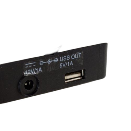 Lampe de chevet design led touch avec 3 marches, blanc– usb 4.5w
