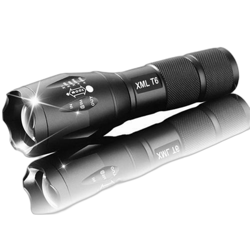 Lampe de poche led puissante imperméable zoomable