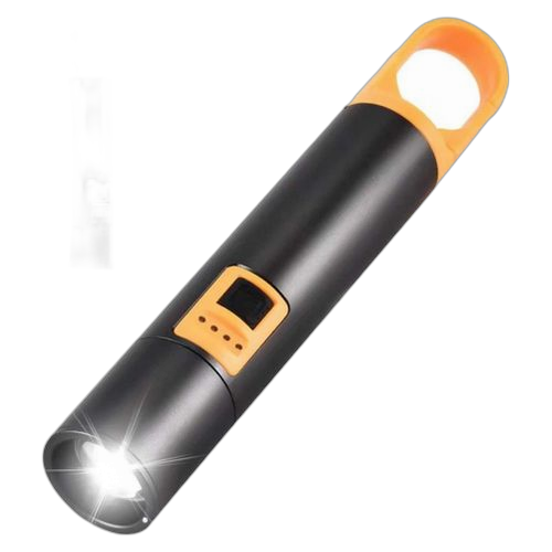 Lampe de poche, mini torche led zoomable, lampe de travail rechargeable par usb