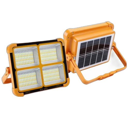 Lampe de travail rechargeable à led 100 w, projecteur solaire portable avec batterie 12500 mah,
