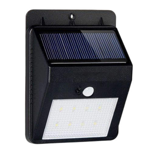 Lampe projecteur solaire led 10watts avec détecteur de mouvement