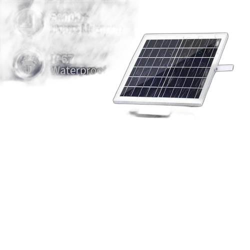 Lampe solaire led avec télécommande conforme à la norme ip66100w