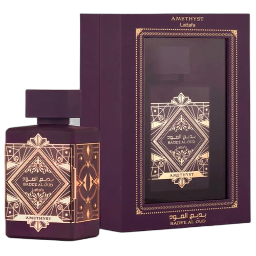 Lattafa badee al oud améthyste edp 100ml (3,4 oz) par lattafa