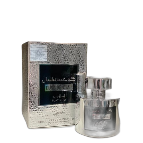 Lattafa confidentiel platinum edp eau de parfum 100ml lattafa
