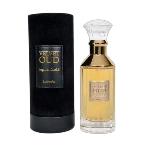 Lattafa velvet oud eau de parfum en flacon vaporisateur 100 ml unisexe