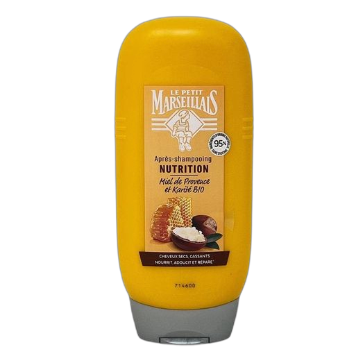 Le petit marseillais après shampoing nutrition au miel et au karité bio