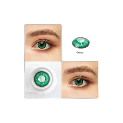 Lentilles decontact couleur vert