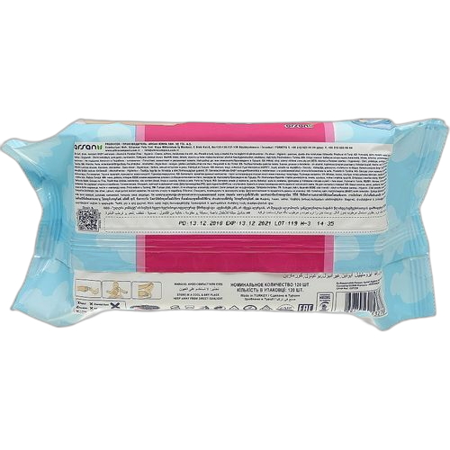 Lingettes bébé 120 pièces humides