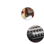 Lisseur a cheveux pour femmes 4 niveaux de température noir