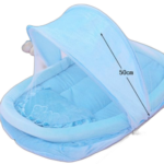 Lit appoint bébé avec moustiquaire rose