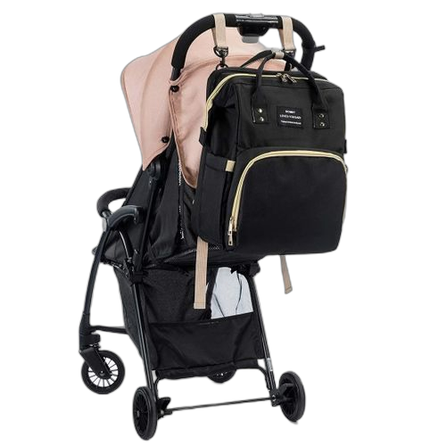 Lit bébé pliable avec coussin à langer sac à dos interface usb sacs pour bébés