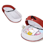 Lit pliable pour bébé avec moustiquaire à baldaquin _