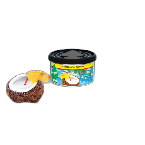 Little trees lot de 4 désodorisant automobile diffuseur climatiseur caribbean colada18g