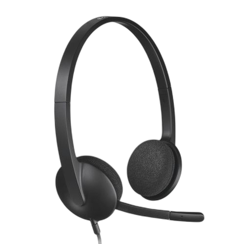 Logitech casque usb logitech h340 pour ordinateur