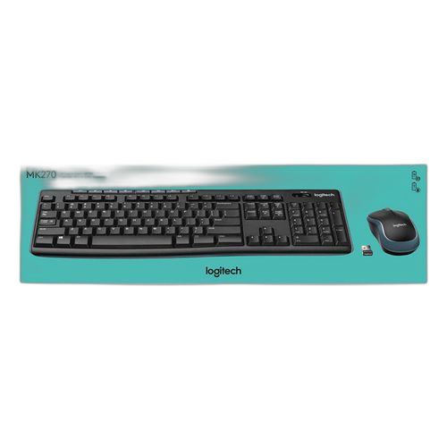 Logitech clavier etsouris sans fil logitech mk270