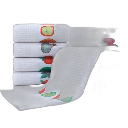 Lot de 06 torchons à vaisselle 70 x 50 torchon de service multicilor