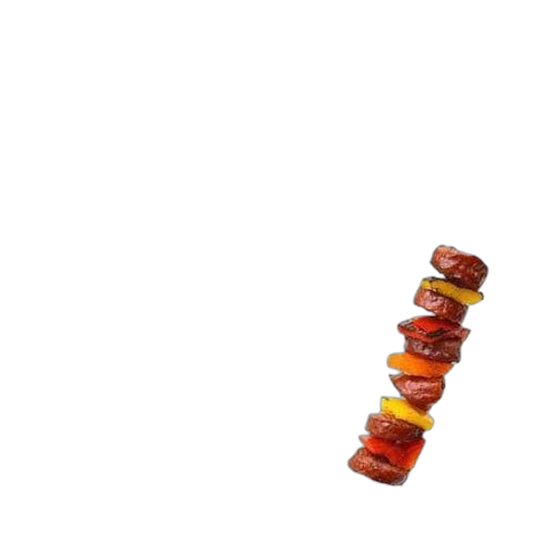 Lot de 10 pièces,brochettes en acier inoxydable brochettes en métal plat 38 cm