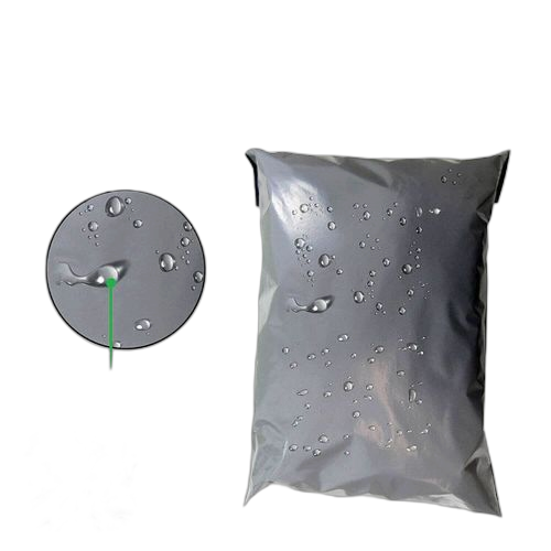 Lot de 100 sachets en plastique scellésfermeture adhésive blanc20*35