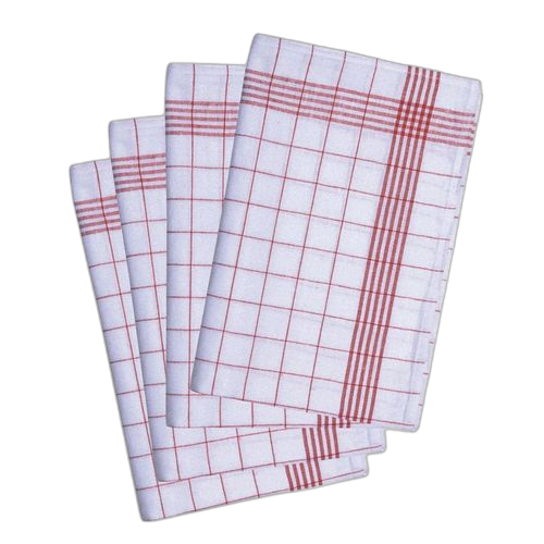 Lot de 12 torchons à vaisselle 70 x 50 torchon de service multicilor