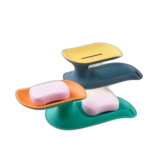 Lot de 2 porte savon multicolore supposer