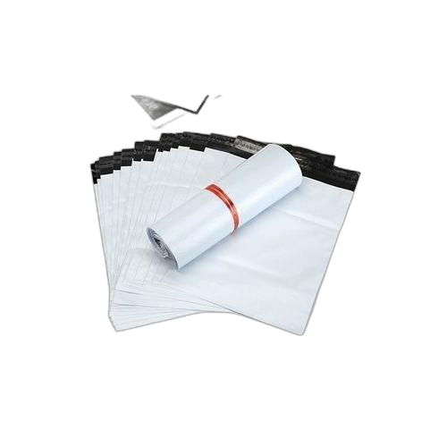 Lot de 20 sachets en plastique scellés auto étanchéité fermeture adhésive blanc 25*35