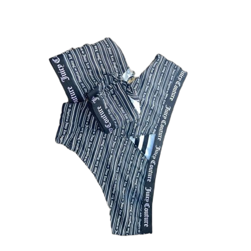 Lot de 3 slips en coton invisible noir/blanc