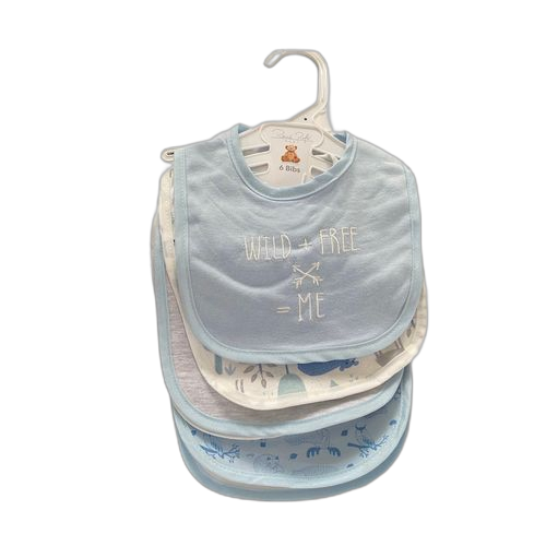Lot de 4 bavoirs en coton pour bébé _ garçon