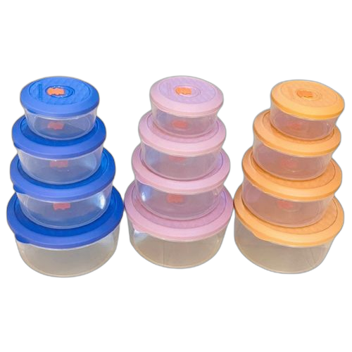 Lot de 4 boîtes de conservation en pp