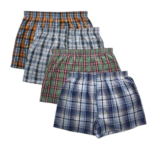 Lot de 4 boxers/ caleçons homme multicolore