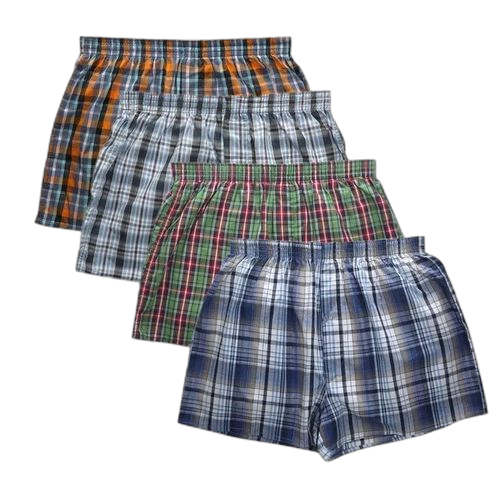 Lot de 4 boxers/ caleçons homme multicolore
