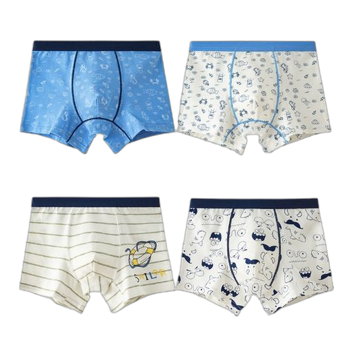 Lot de 4 boxers garçon
