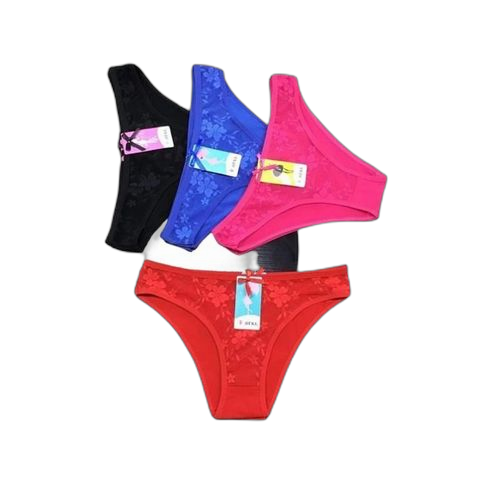 Lot de 4 slips femme