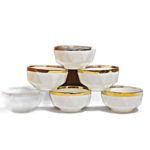Lot de 6 bols à soupe en céramiquepots allant au four