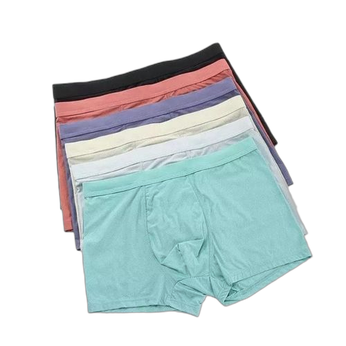 Lot de 6 caleçon multicolore 100% coton très confortable