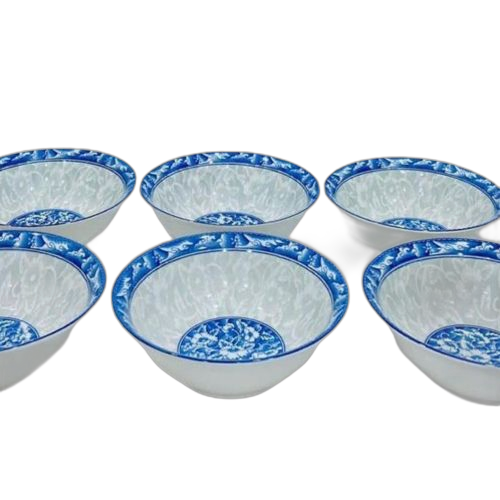 Lot de 6 mini bols en verre