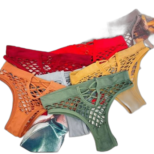 Lots de 6 slips en maille
