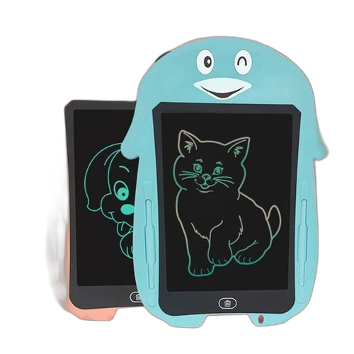 Louna ardoise lcd pour enfants , avec proctection bleu