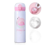 Louna gourde d'eau 2 en 1 en acier inoxydable_isotherme _licorne_blanc