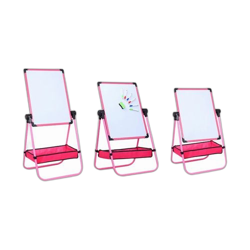 Louna tableau 2en1, double face pour enfant,double face, pliable,réglable, legerrose